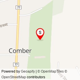 Comber Exhibition Grounds on , Comber Ontario - location map