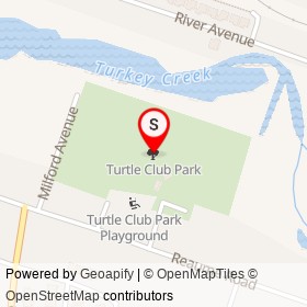 Turtle Club Park on , Lasalle Ontario - location map
