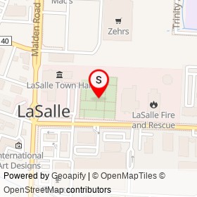 LaSalle Cenotaph Park on , Lasalle Ontario - location map