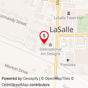 L.A. Town Grill on Malden Road, Lasalle Ontario - location map