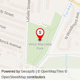 Vince Marcotte Park on , Lasalle Ontario - location map