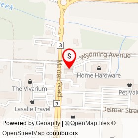 LCBO on Wyoming Avenue, Lasalle Ontario - location map
