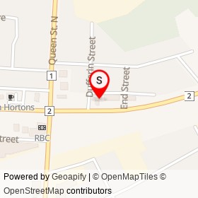 UPI Energy on Victoria Street, Tilbury Ontario - location map