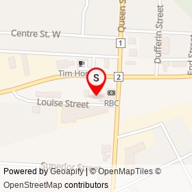 Tillbury Veterinary Hospital on Louise Street, Tilbury Ontario - location map