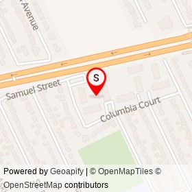 No Name Provided on Columbia Court, Windsor Ontario - location map