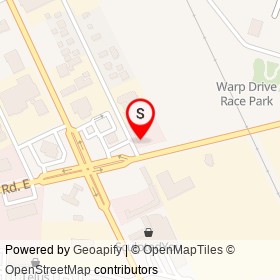 Johnson's Restaurant on Riberdy Road, Windsor Ontario - location map