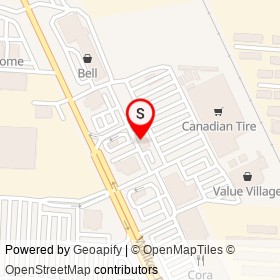 Dan Dan Asian Diner on Walker Road, Windsor Ontario - location map