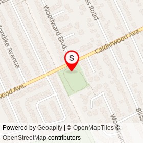 No Name Provided on Calderwood Avenue, Windsor Ontario - location map
