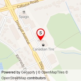 Simoniz on Dougall Avenue, Windsor Ontario - location map