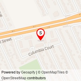No Name Provided on Columbia Court, Windsor Ontario - location map