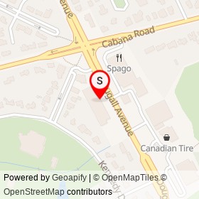 A La Mode on Dougall Avenue, Windsor Ontario - location map