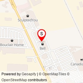 Harmony Day Spa on Walker Road, Windsor Ontario - location map