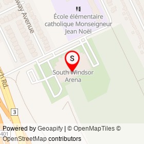 Windsor on , Windsor Ontario - location map