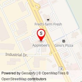 Applebee's on Huron Church Road, Windsor Ontario - location map