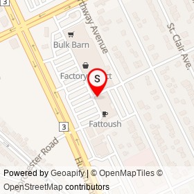CIBC on Northway Avenue, Windsor Ontario - location map