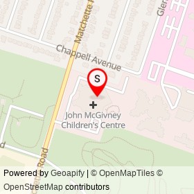 No Name Provided on Chappell Avenue, Windsor Ontario - location map