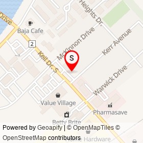 Petfood Warehouse on Kerr Avenue, Chatham Ontario - location map