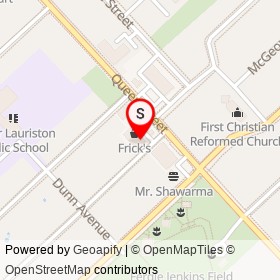 Mike's Place on Sunnyside Avenue, Chatham Ontario - location map