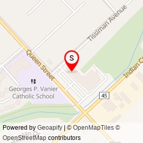 Dollarama on Tissiman Avenue, Chatham Ontario - location map
