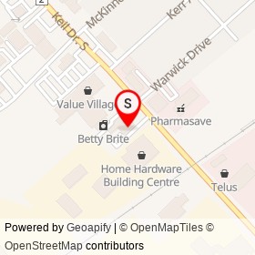 Pizza Hut on Keil Drive South, Chatham Ontario - location map