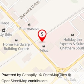 Midas on Keil Drive South, Chatham Ontario - location map