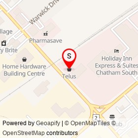 Telus on Keil Drive South, Chatham Ontario - location map