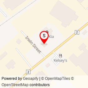 Chatham Nissan on Irwin Street, Chatham Ontario - location map