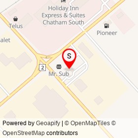 Lube+ on Keil Drive South, Chatham Ontario - location map