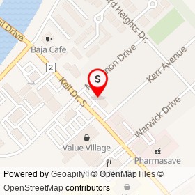 Charlie's Variety on Keil Drive South, Chatham Ontario - location map