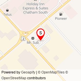 Country Style on Keil Drive South, Chatham Ontario - location map