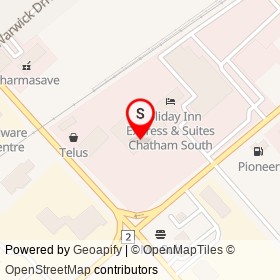 Match Eatery & Public House on Richmond Street, Chatham Ontario - location map
