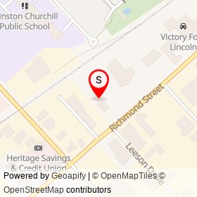 Chatham Mazda on Richmond Street, Chatham Ontario - location map
