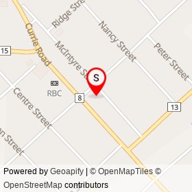 Econo on Currie Street, Dutton/Dunwich Ontario - location map