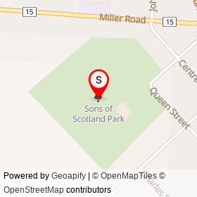 Sons of Scotland Park on , Dutton/Dunwich Ontario - location map