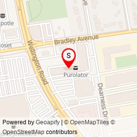 Pho Ben Thanh on Bradley Avenue, London Ontario - location map