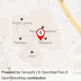 Thaï Express on Piers Crescent, London Ontario - location map