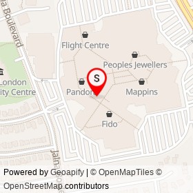 DavidsTea on Jalna Boulevard, London Ontario - location map