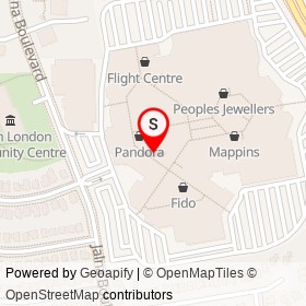 Mobile Klinik on Jalna Boulevard, London Ontario - location map