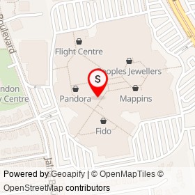 Virgin Mobile on Jalna Boulevard, London Ontario - location map