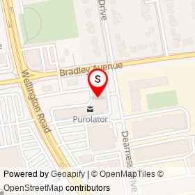 Soccer Express on Dearness Drive, London Ontario - location map