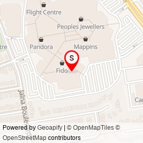 H&M on Piers Crescent, London Ontario - location map
