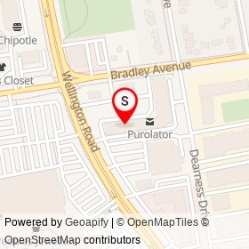 Easy Financial on Wellington Road, London Ontario - location map