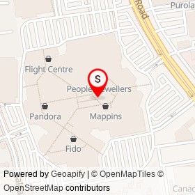 Stars Men's Shop on Wellington Road, London Ontario - location map