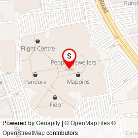 Cultures on Wellington Road, London Ontario - location map