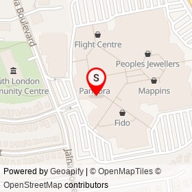 Jeans Atelier on Jalna Boulevard, London Ontario - location map