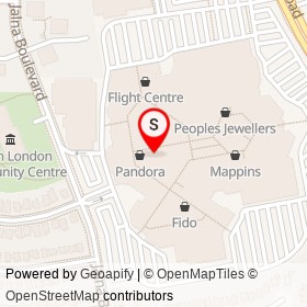Royal Bee on Jalna Boulevard, London Ontario - location map