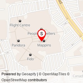 Tim Hortons on Wellington Road, London Ontario - location map