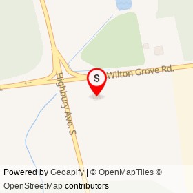 Tim Hortons on Wilton Grove Road, London Ontario - location map