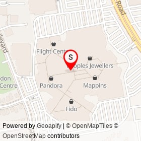 Swarovski on Jalna Boulevard, London Ontario - location map