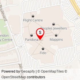 Lush on Jalna Boulevard, London Ontario - location map